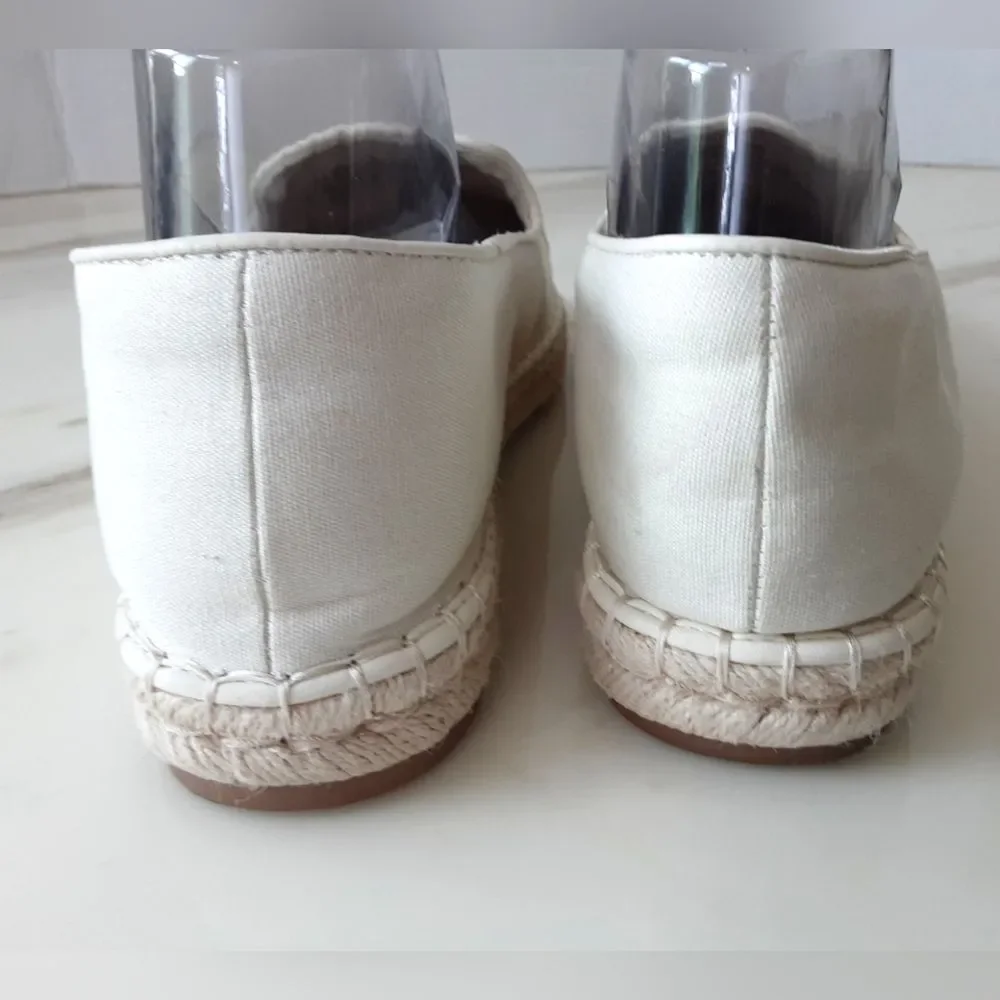 Universal Thread Skipper Cream Platform Slip On Espadrille Sz. 10